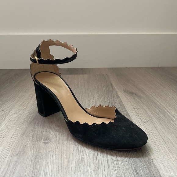 Amputee Chloe Suede Lauren Ballerina Pump - Picture 2 of 5